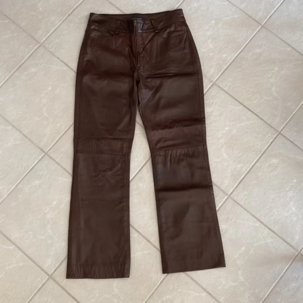 Banana Republic leather pants
